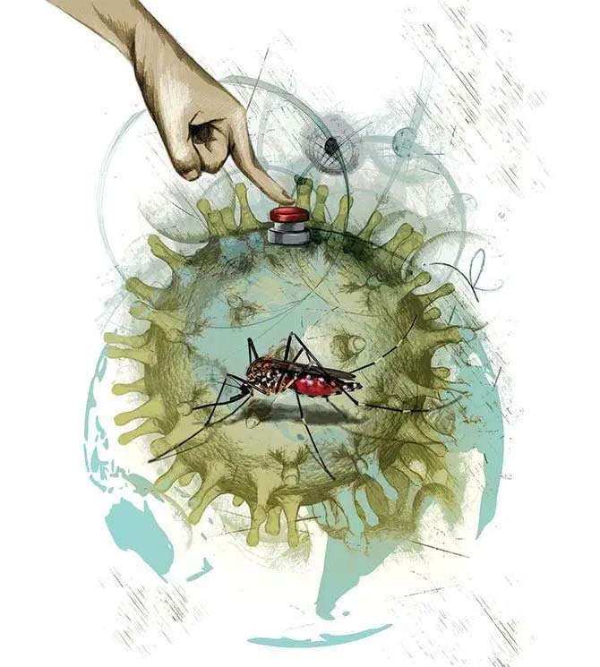 De mosquitos, humanos y enfermedades infecciosas